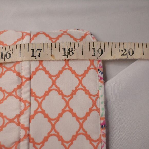 Foxcroft Womens XL White Geo Shaped Cotton Button Down Up Wrinkle Free Shirt - Picture 6 of 7